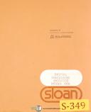Sloan-Sloan Model 200, Digital Thickness Moniter, Isntall Operations and Parts Manual-200-Model 200-01